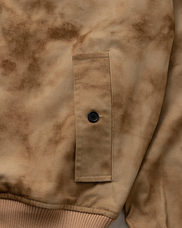 Camouflage swing top jacket