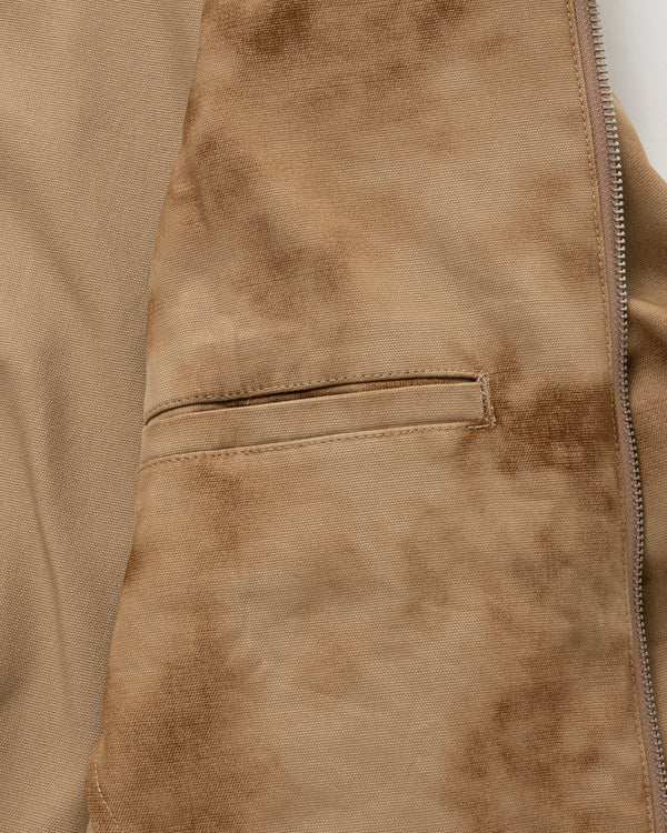 Camouflage swing top jacket