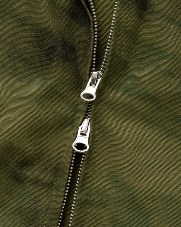 Camouflage swing top jacket