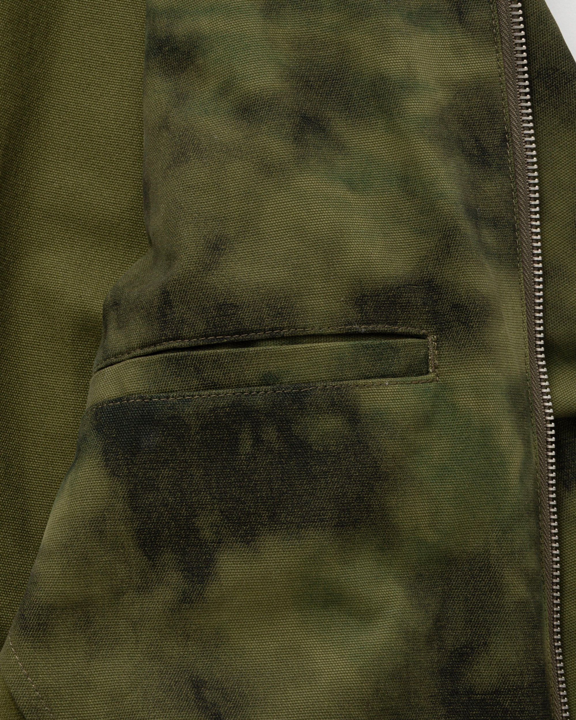 Camouflage swing top jacket