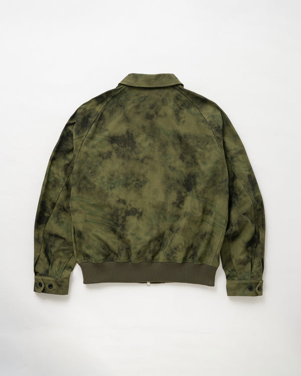 Camouflage swing top jacket