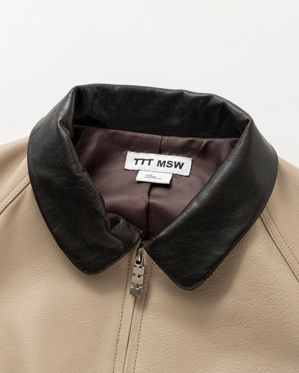 Leather jacket