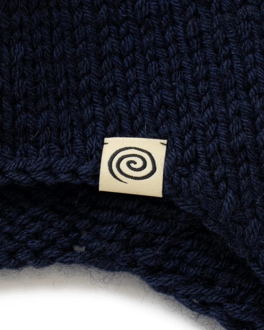 Hand-knitted Flight Cap