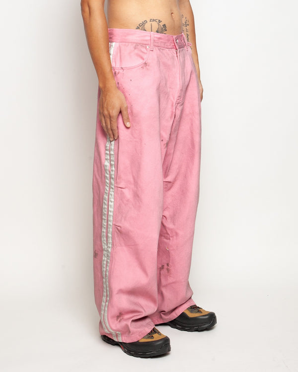Side line dirty pants