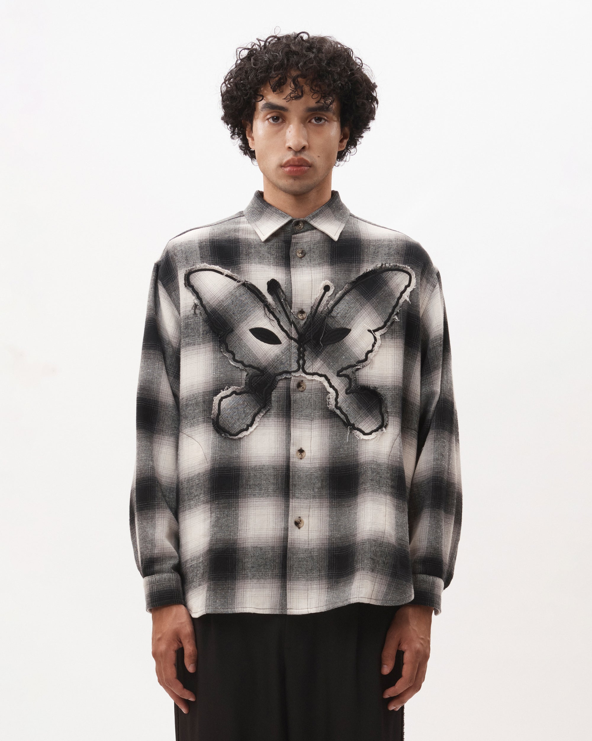 ALIEN KISS CHECK OVER SHIRT