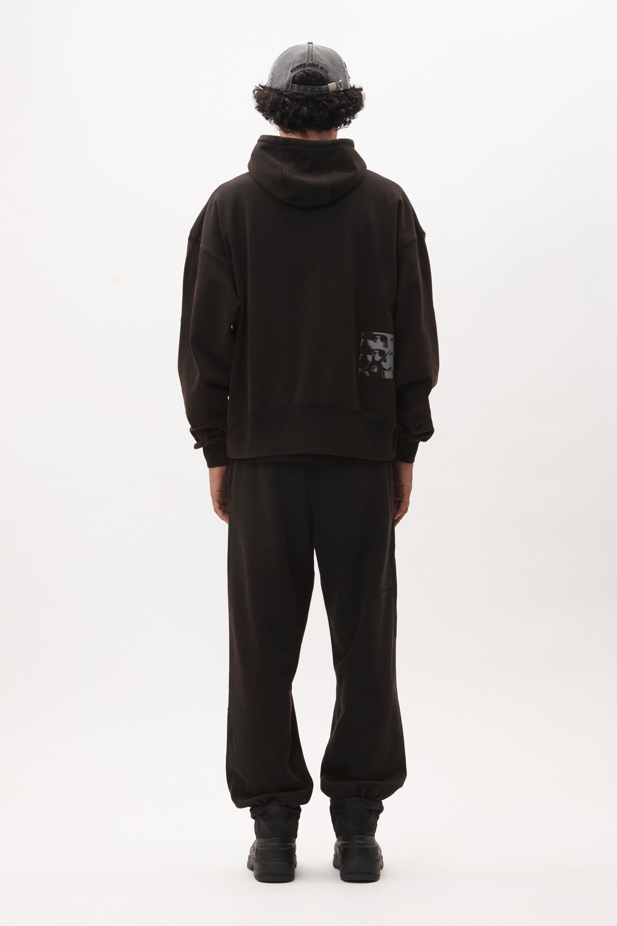 POST WORK ZIP THRU HOODED SWEAT
