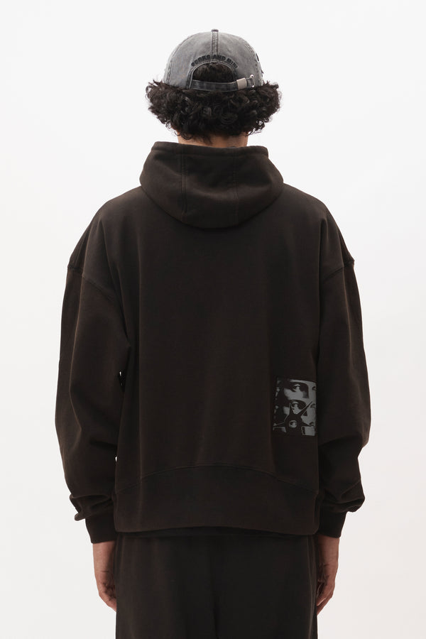 POST WORK ZIP THRU HOODED SWEAT