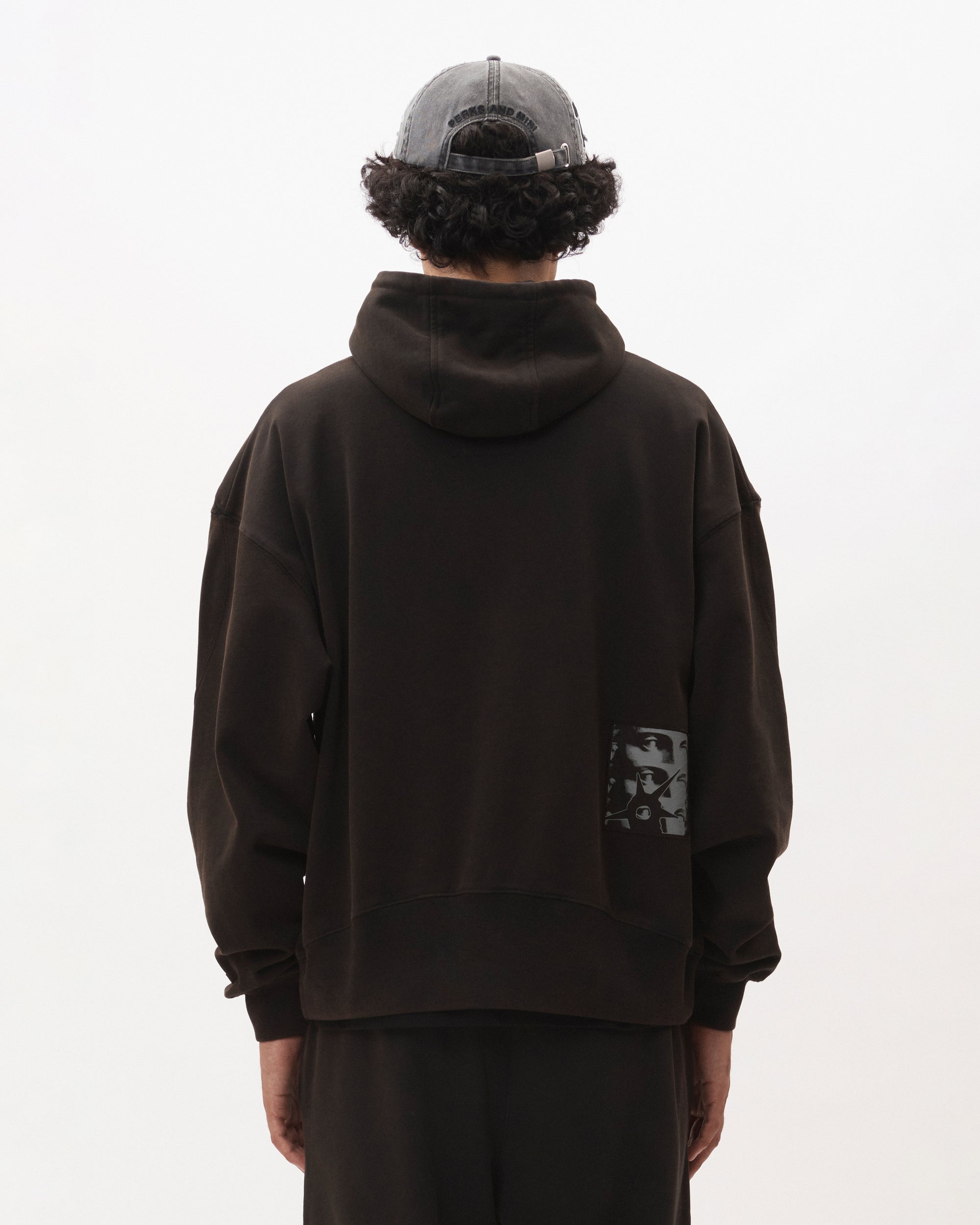 POST WORK ZIP THRU HOODED SWEAT