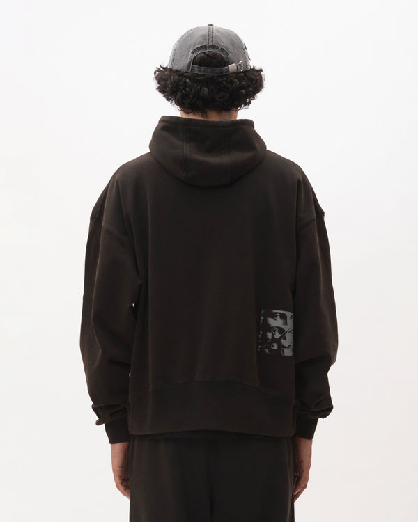 POST WORK ZIP THRU HOODED SWEAT