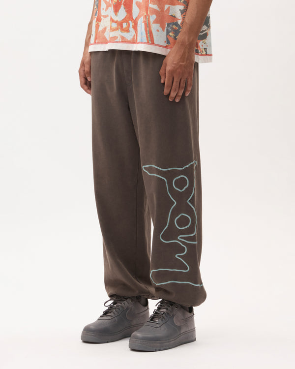 SAND SCRIPT SWEATPANT