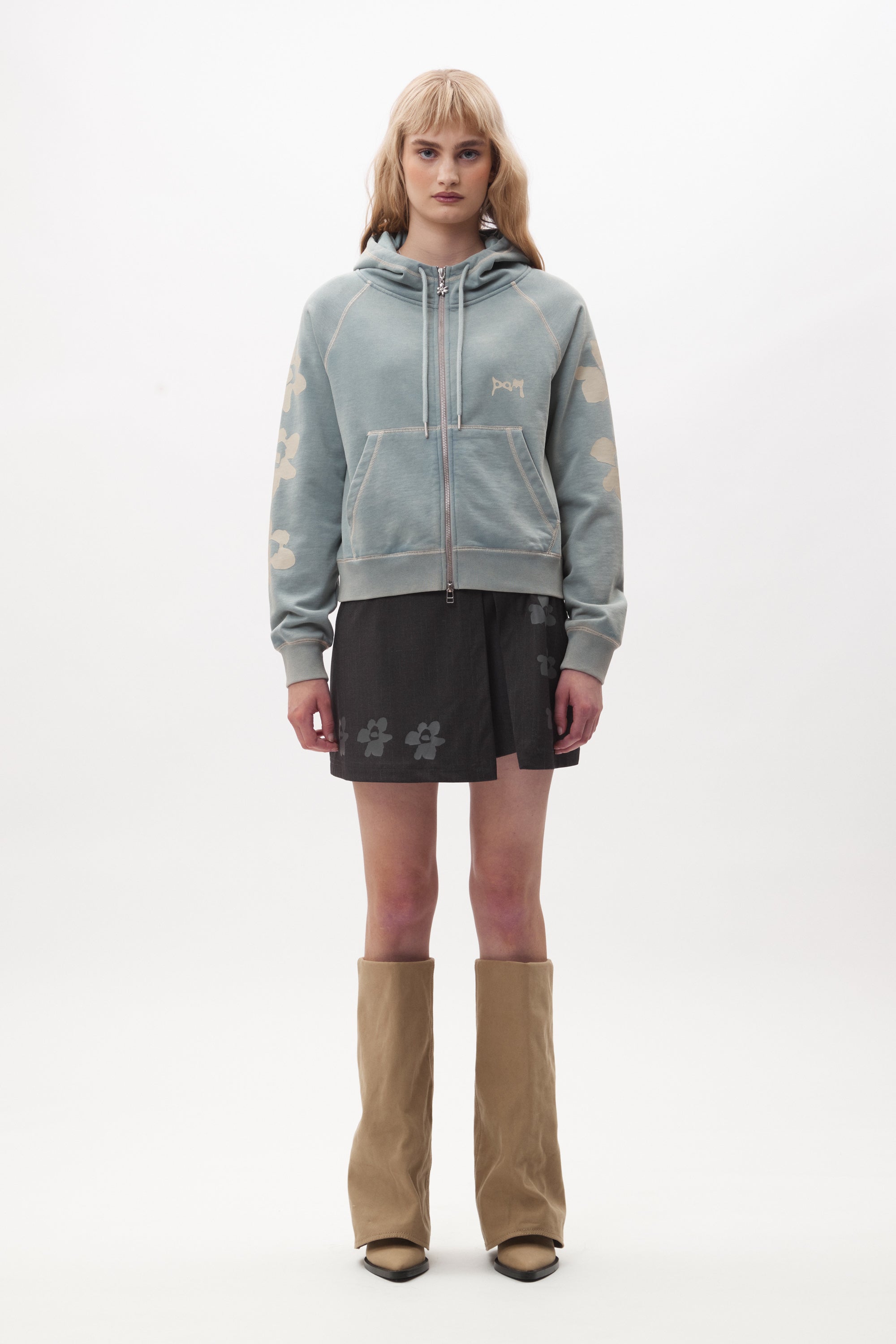 FALLING STAR CROPPED  SWEAT