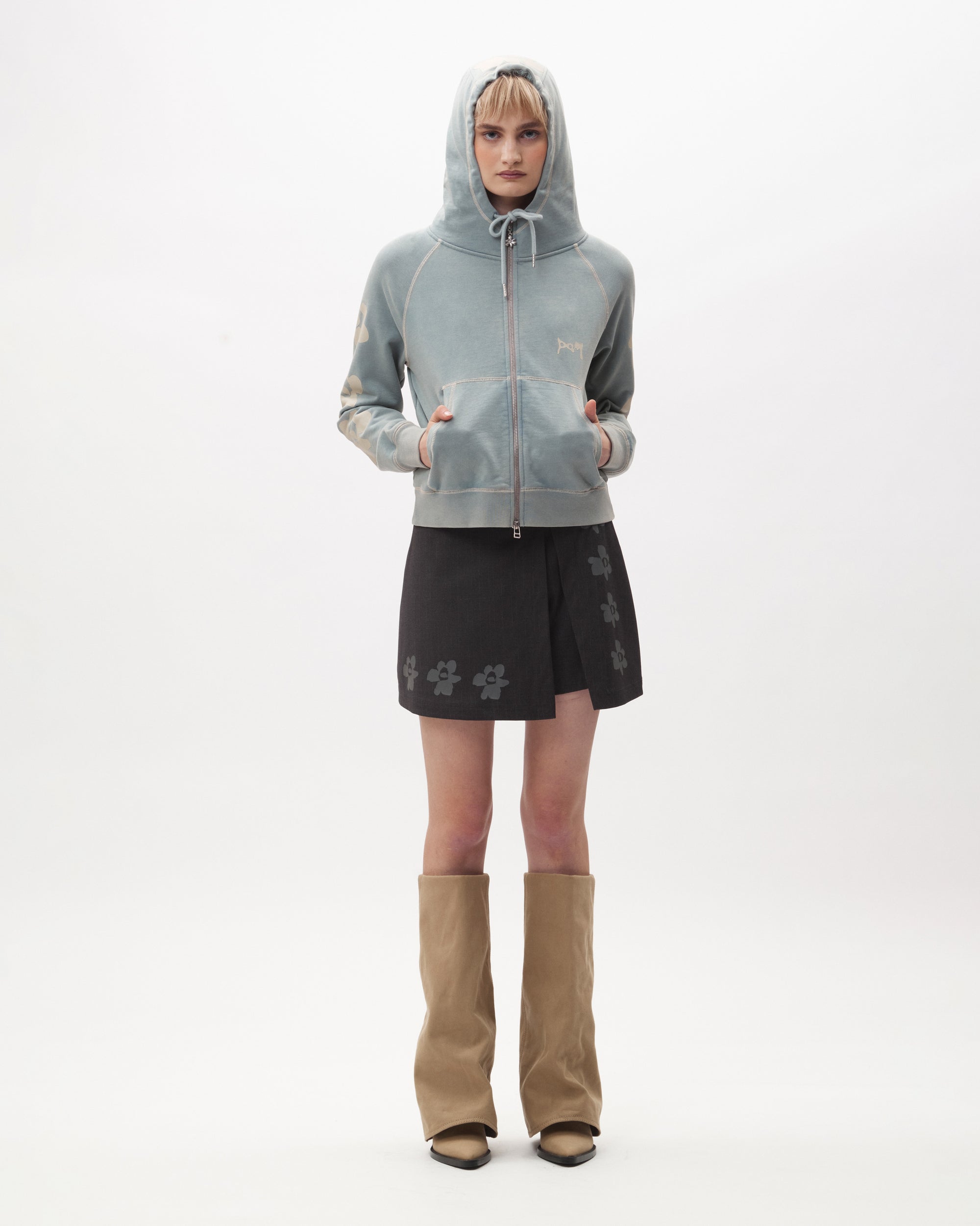FALLING STAR CROPPED  SWEAT