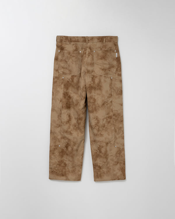 Camouflage double knee pants