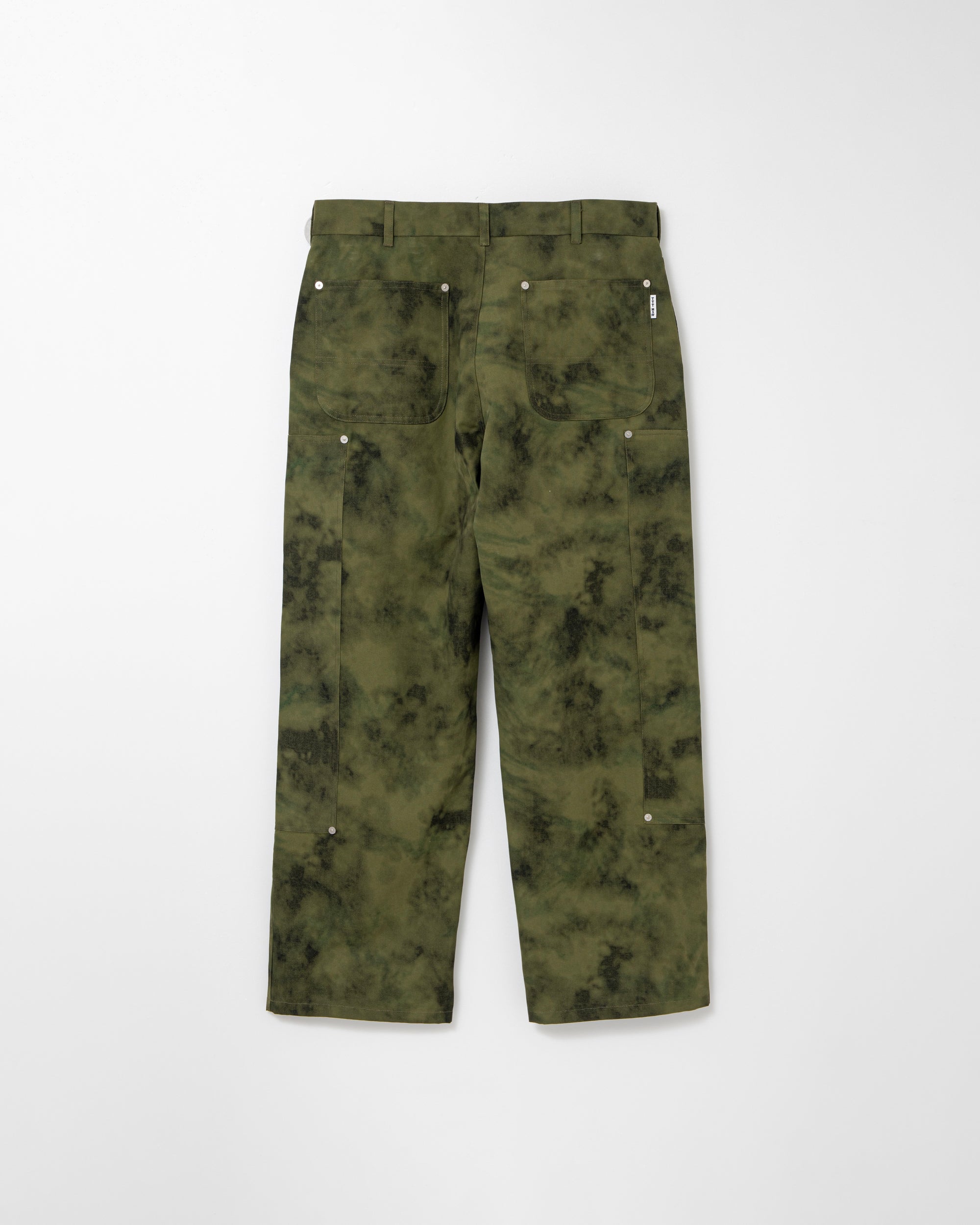 Camouflage double knee pants