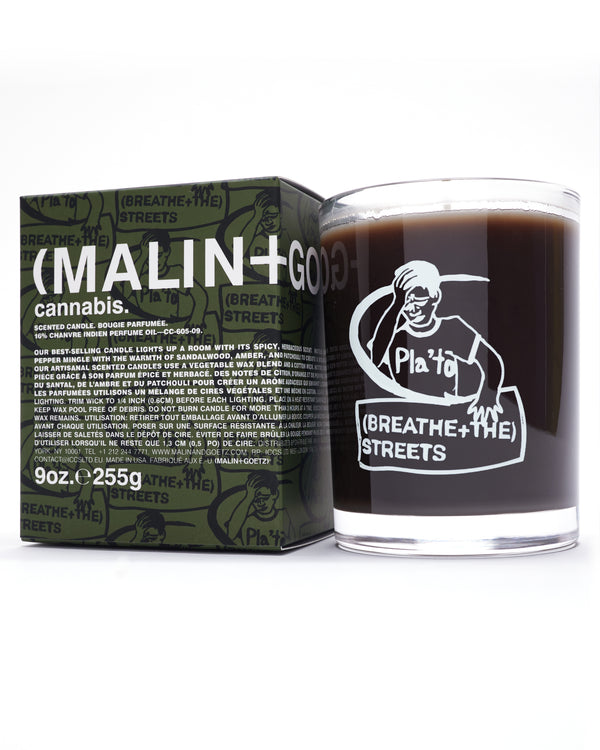 Plateau Studio x MALIN+GOETZ Cannabis candle