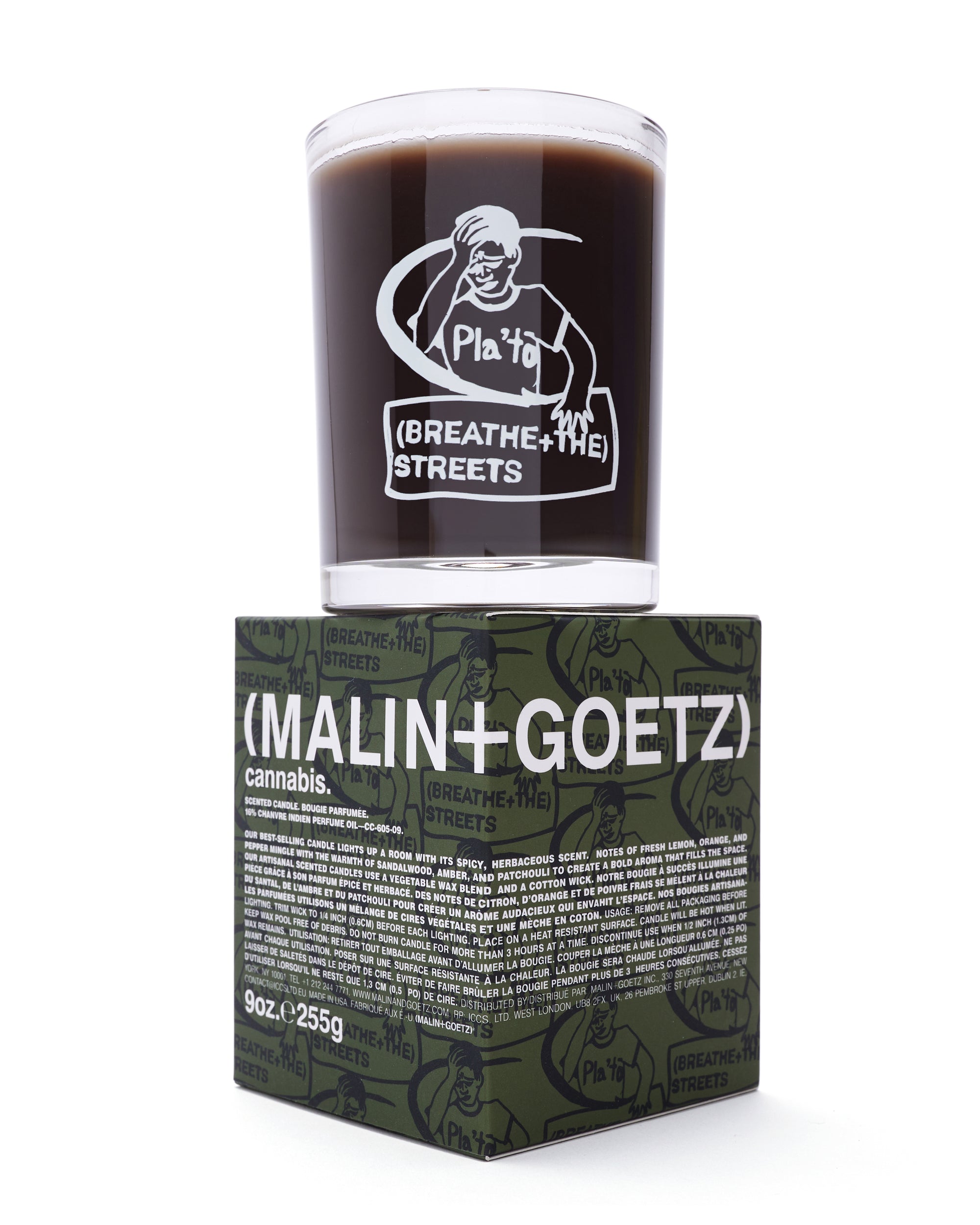 Plateau Studio x MALIN+GOETZ Cannabis candle