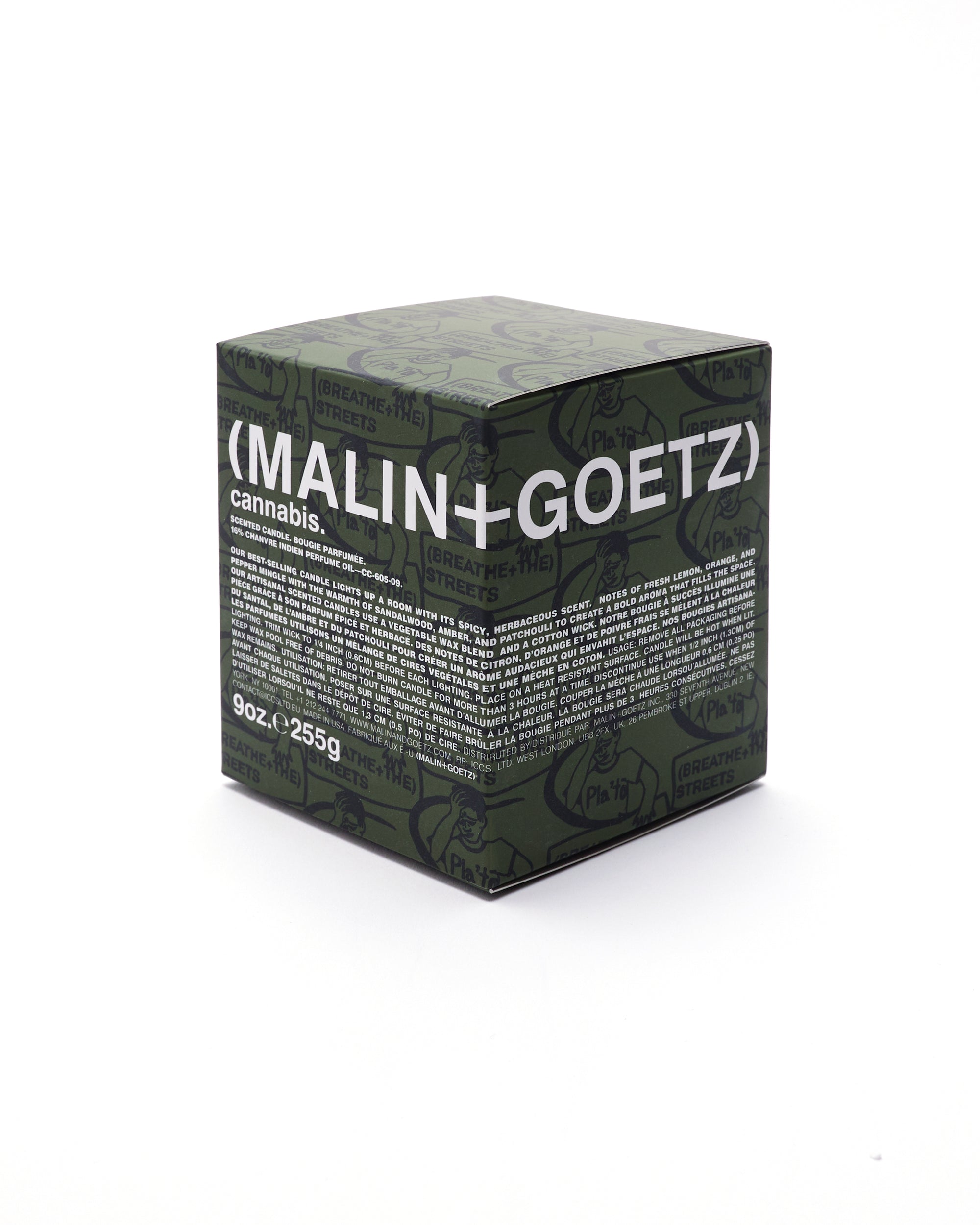 Plateau Studio x MALIN+GOETZ Cannabis candle