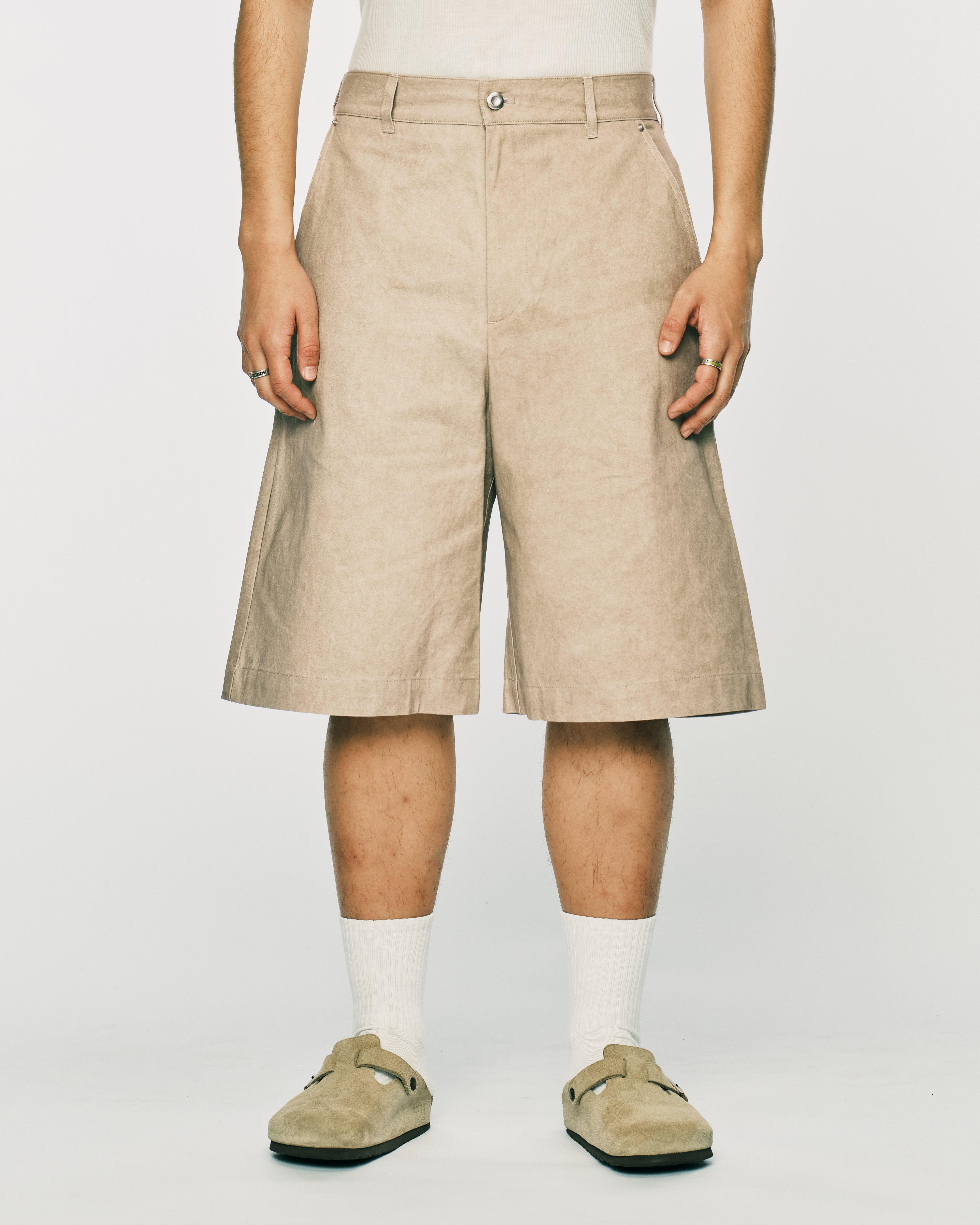 パンツ 25ss plateau studio Worker shorts 25ss plateau studio Worker shorts Worker shorts – PLATEAU STUDIO