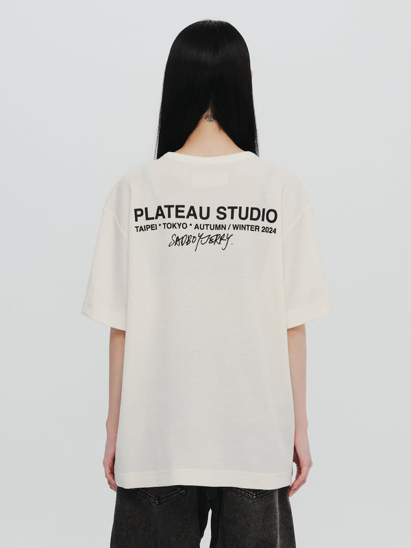 2024 Logo waffle tee
