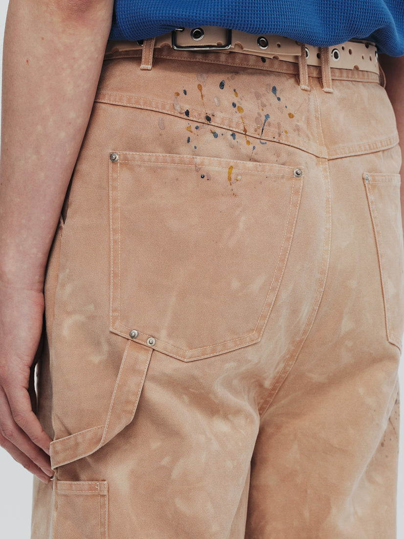 Wide leg work pants