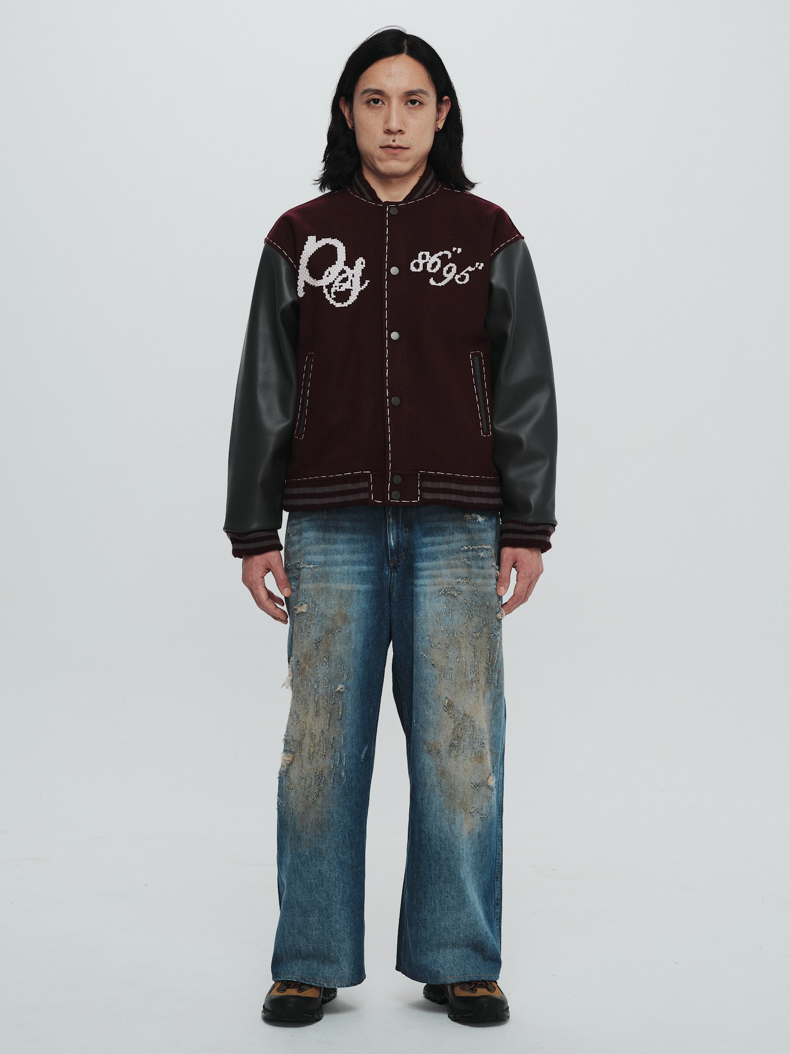 x SYU. Man varsity jacket