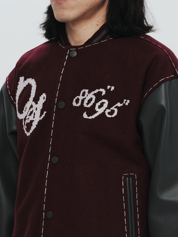 x SYU. Man varsity jacket