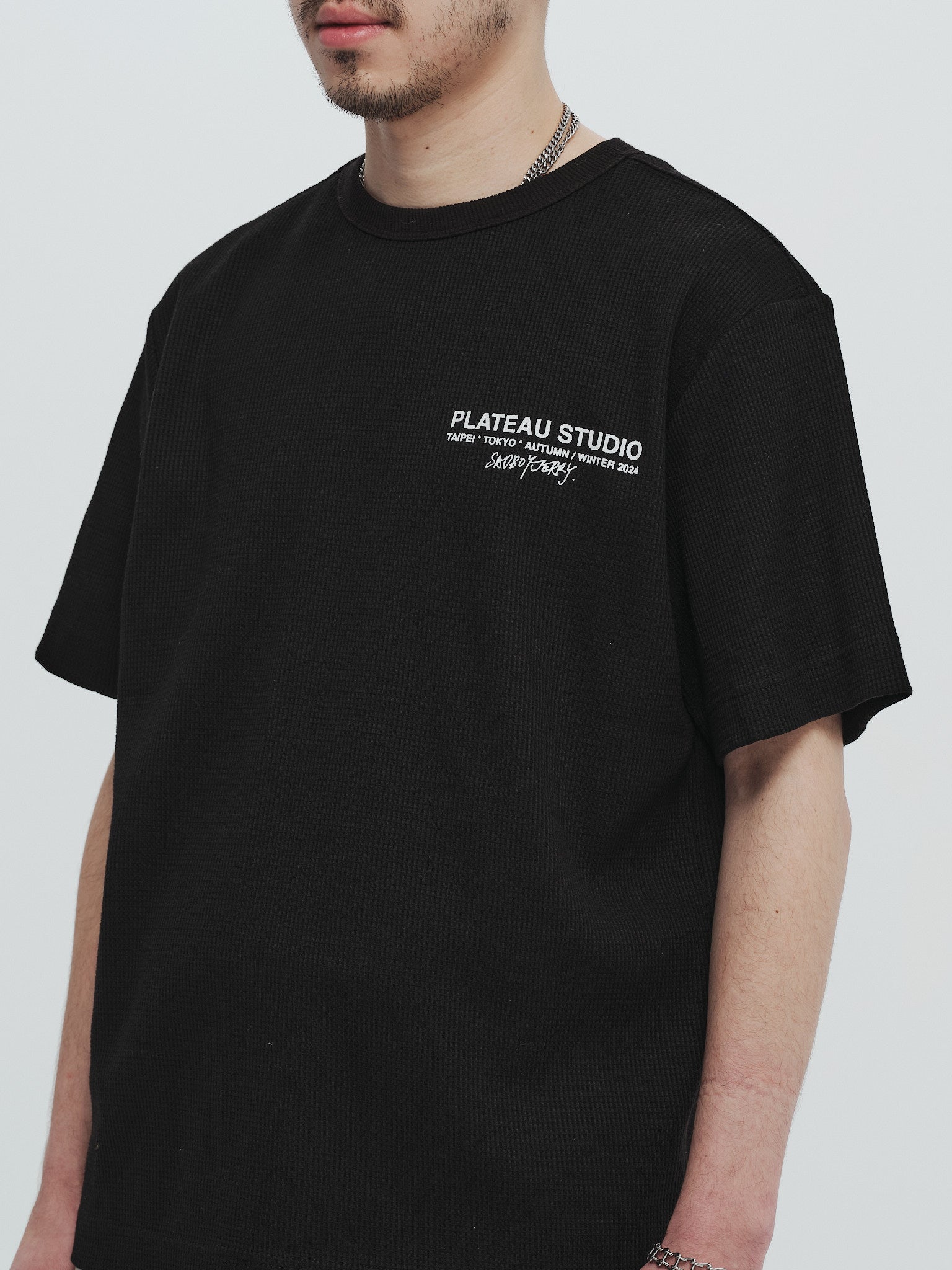 2024 Logo waffle tee