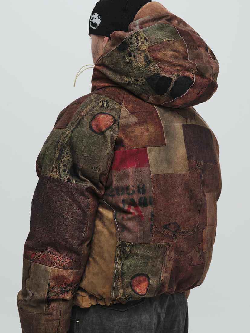 Digital print puffer