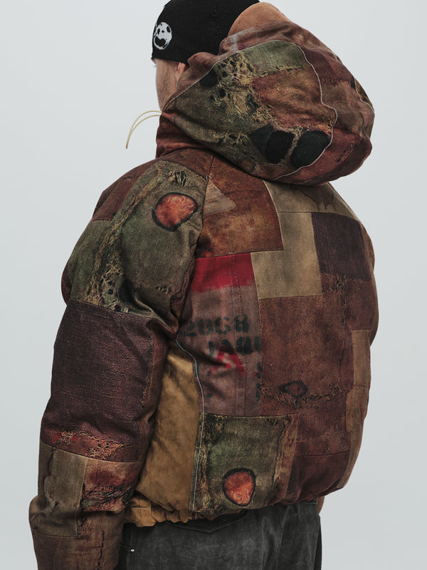 Digital print puffer
