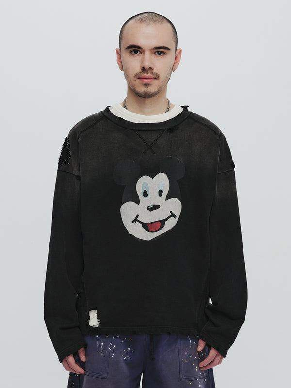 Mickey vintage crewneck P.V.C