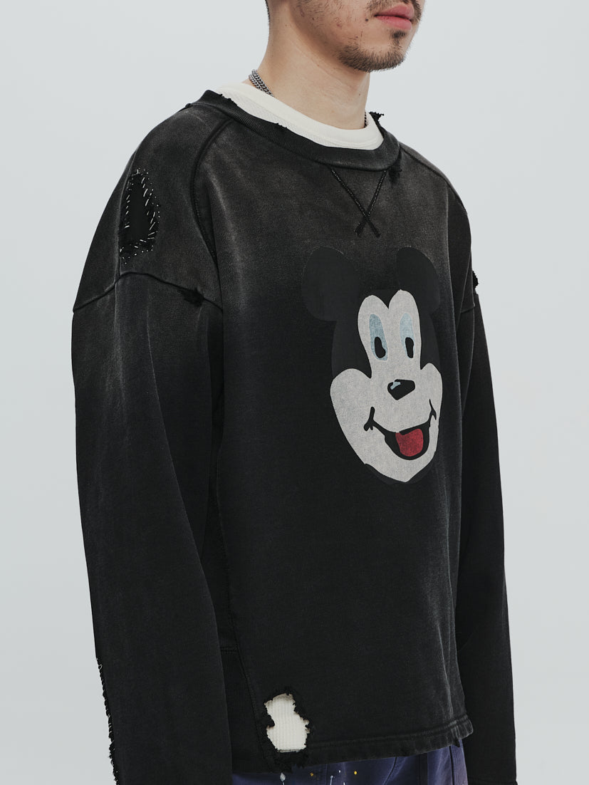 Mickey vintage crewneck P.V.C