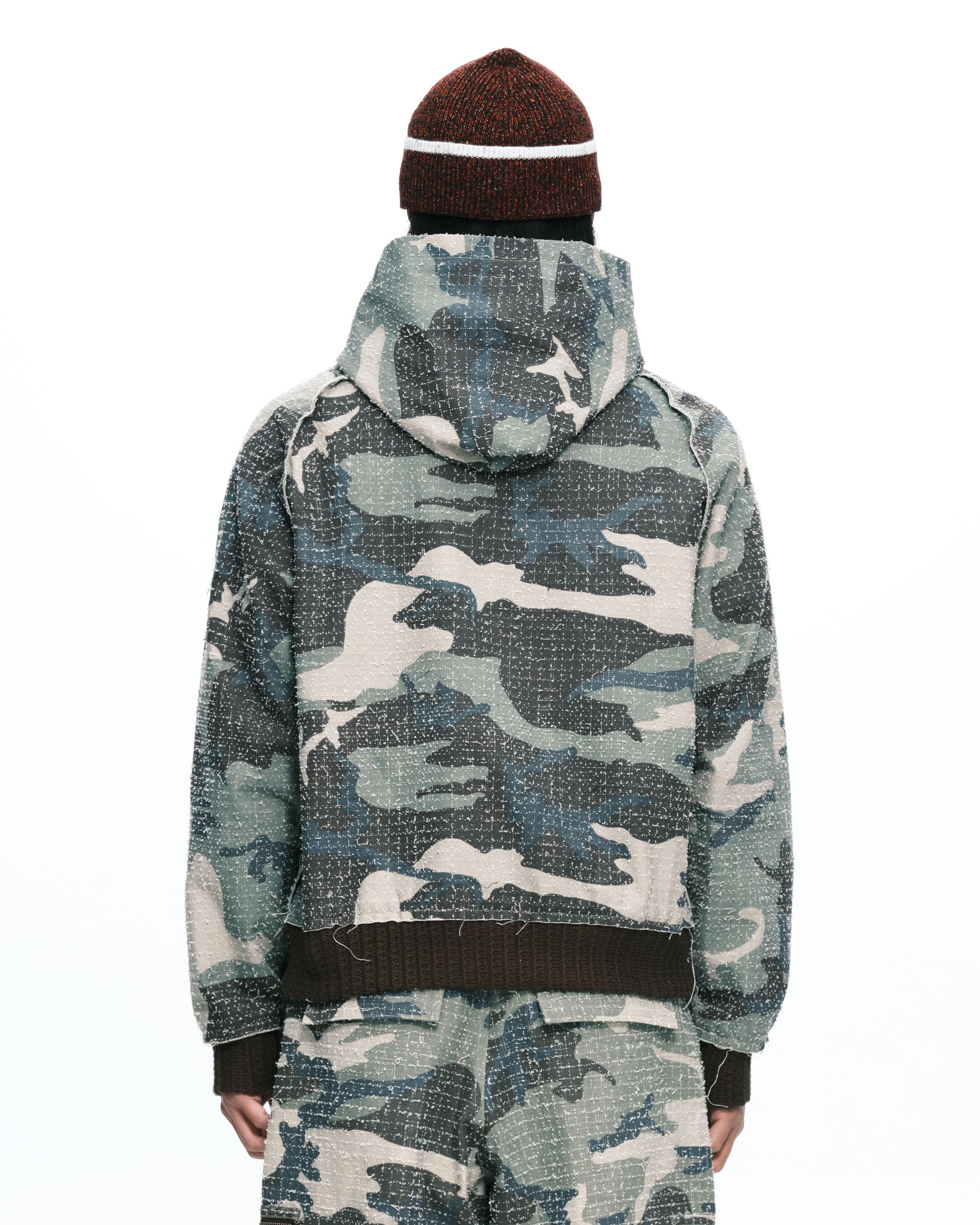 Camo zip-up