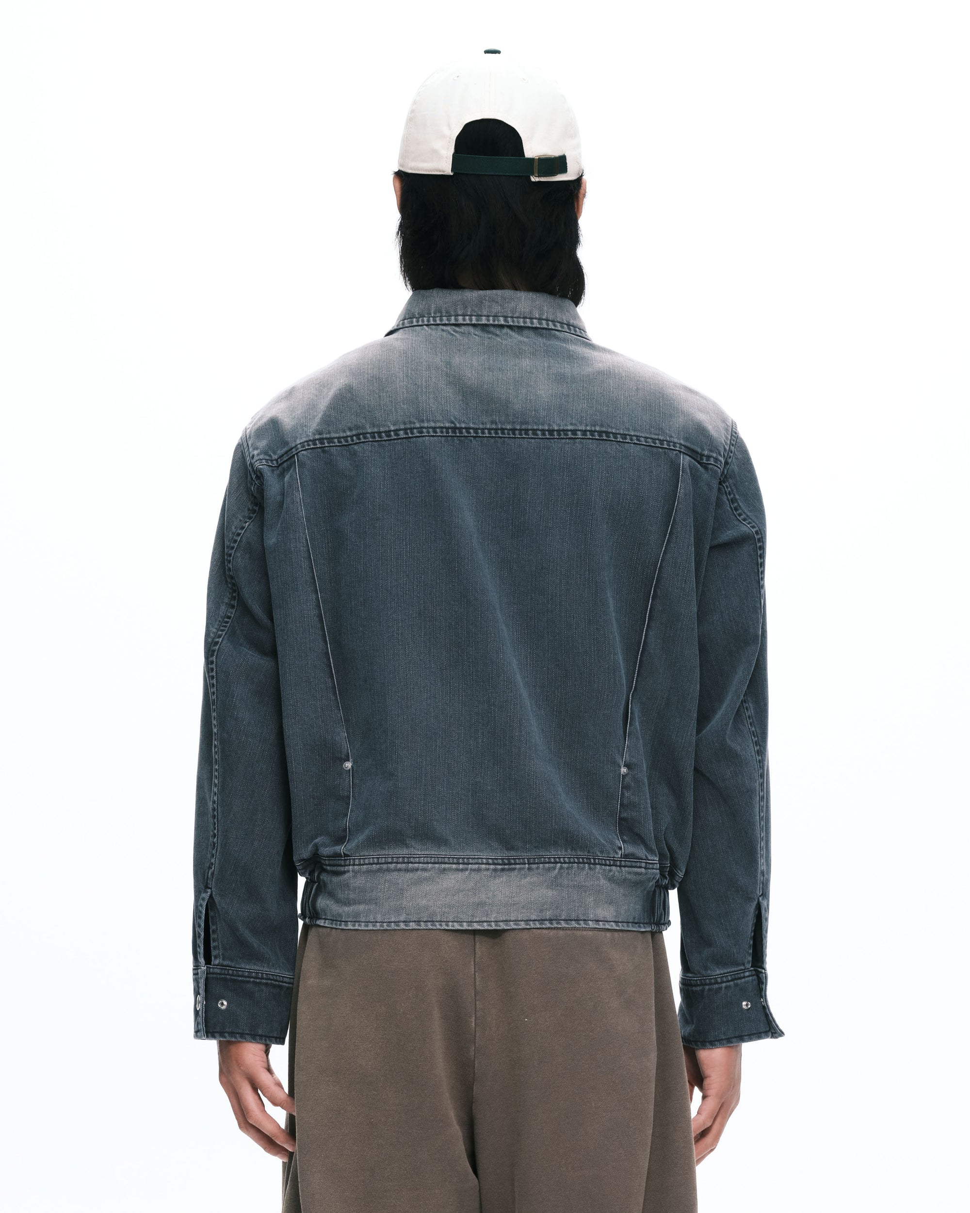 Tucked worker jacket