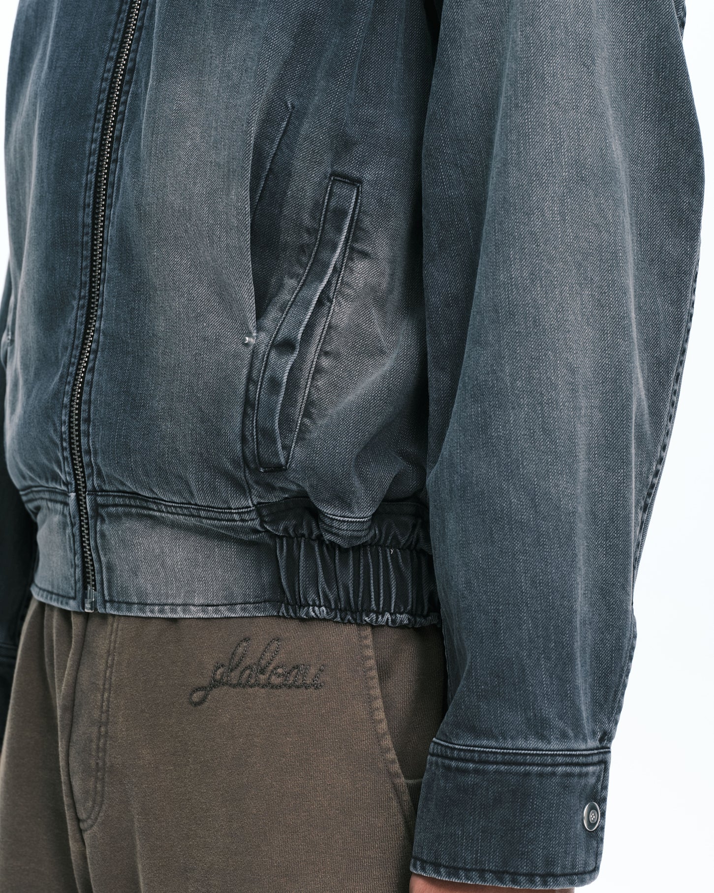 Tucked worker jacket