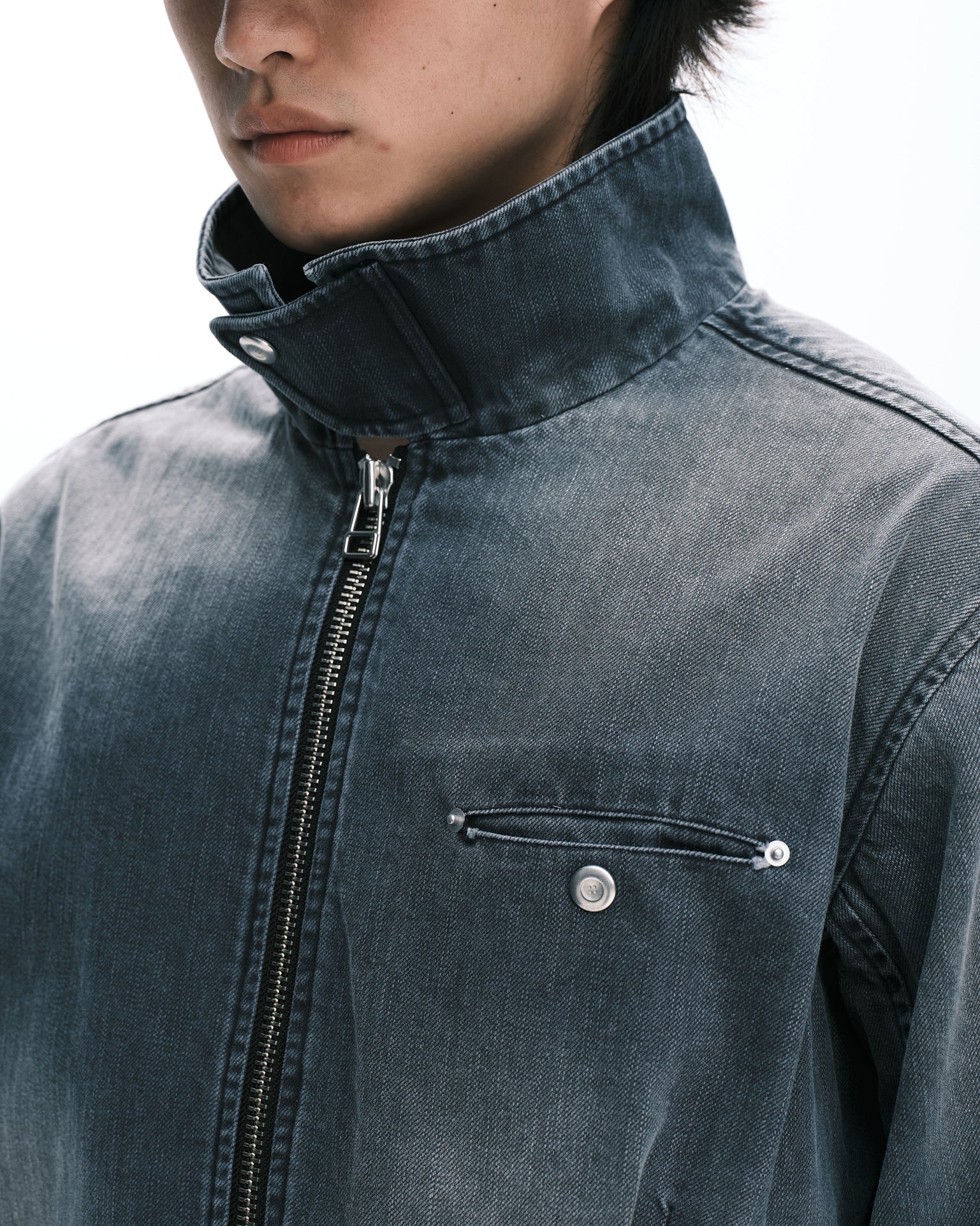 Tucked worker jacket