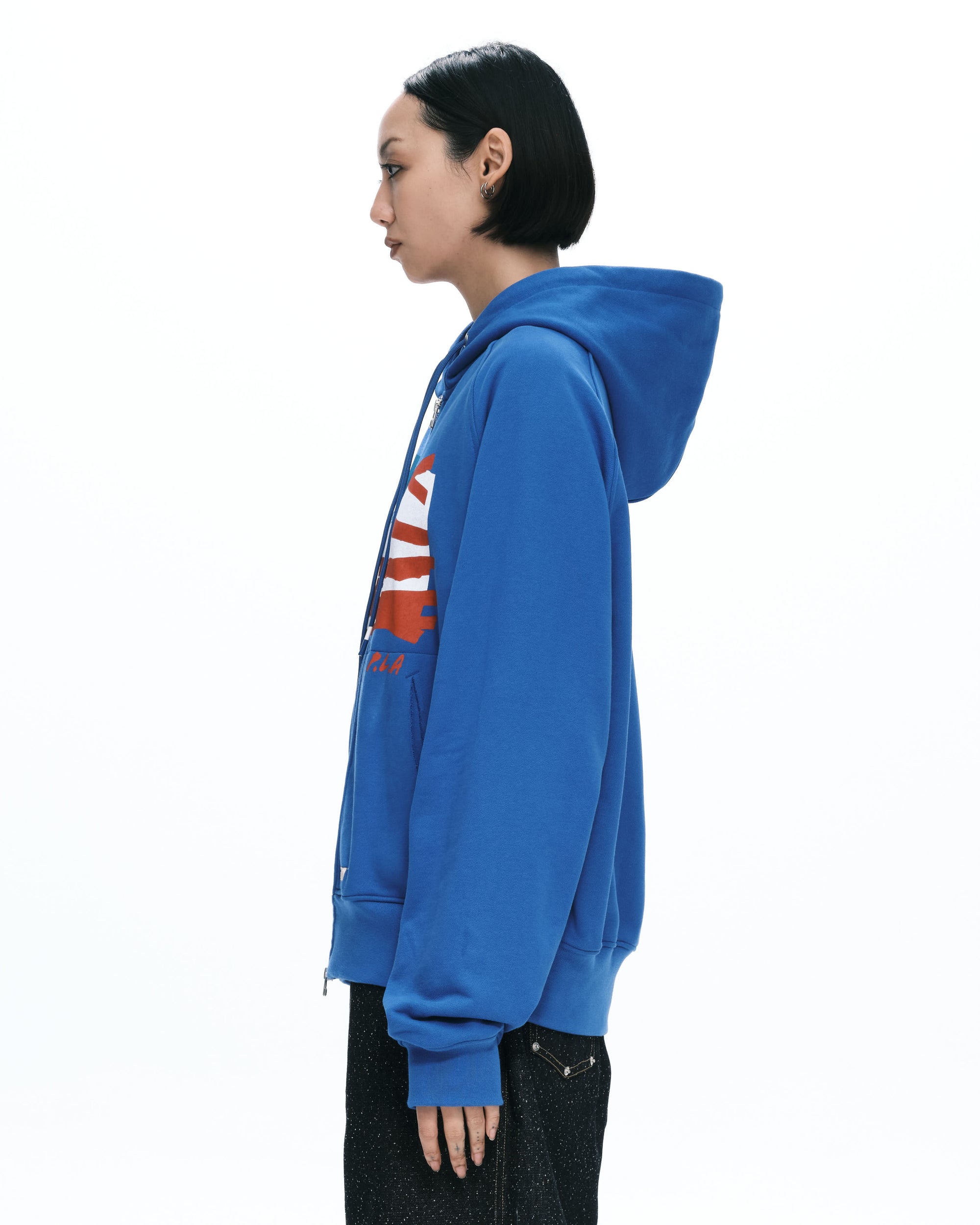 Flag zip-up