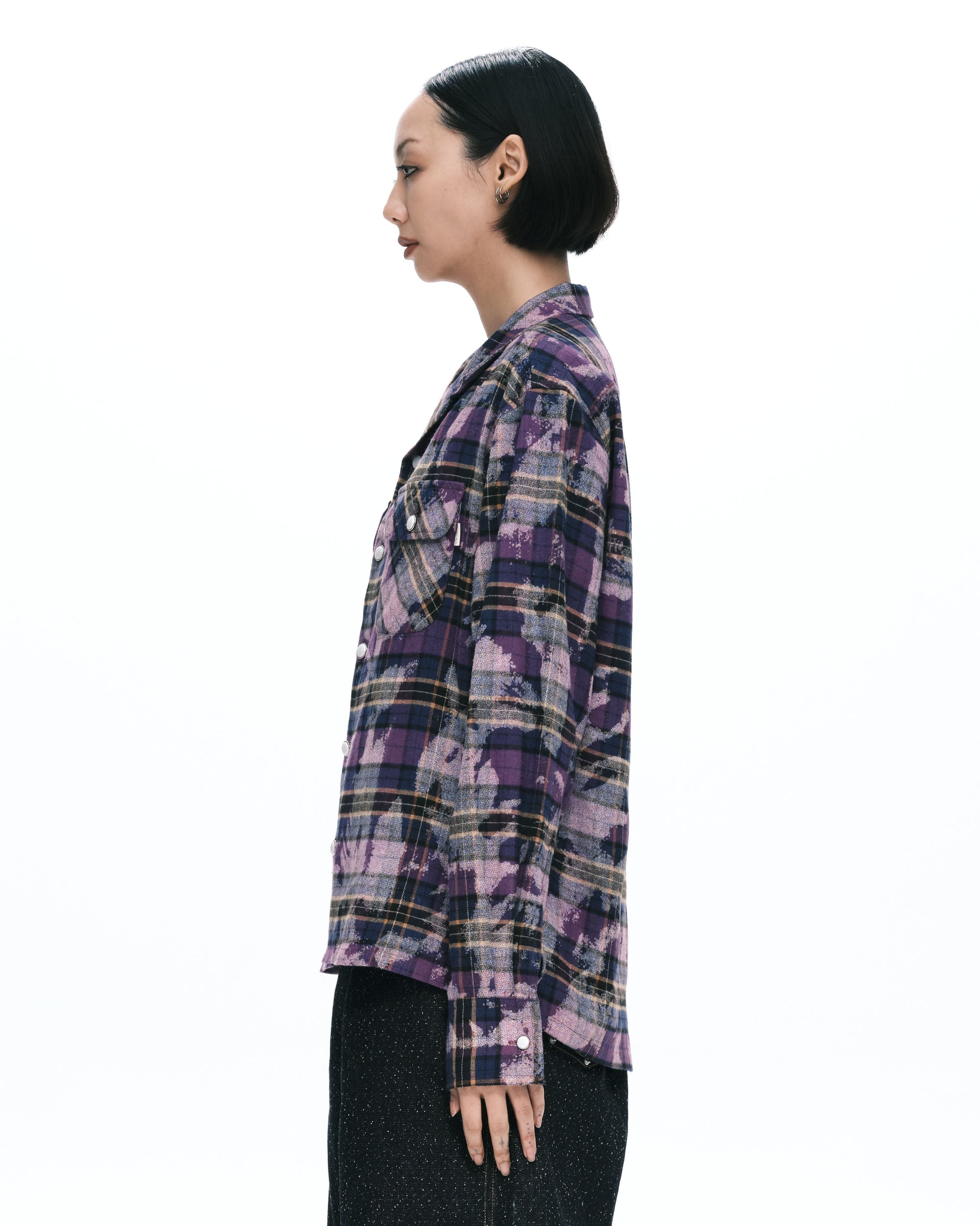 Hand bleach l/s shirt