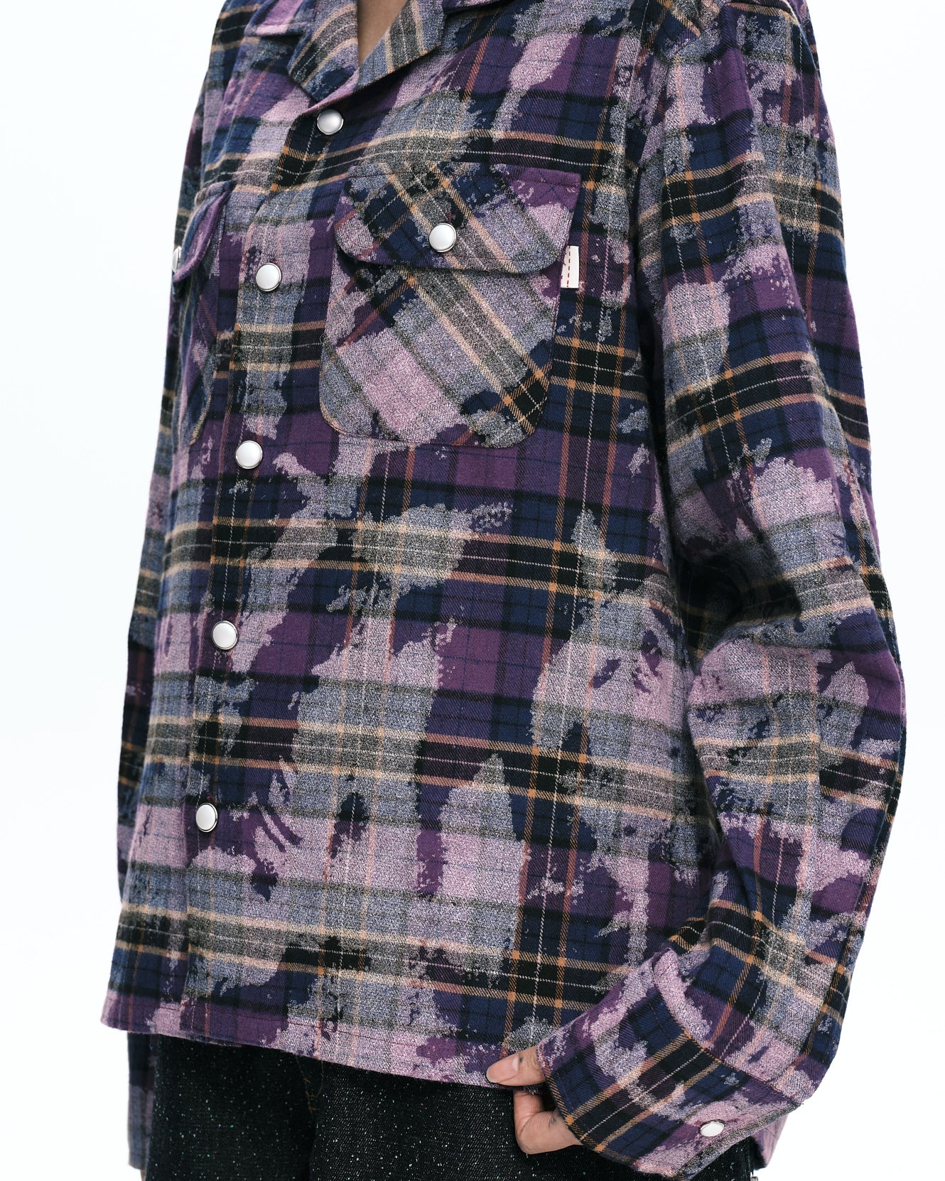 Hand bleach l/s shirt