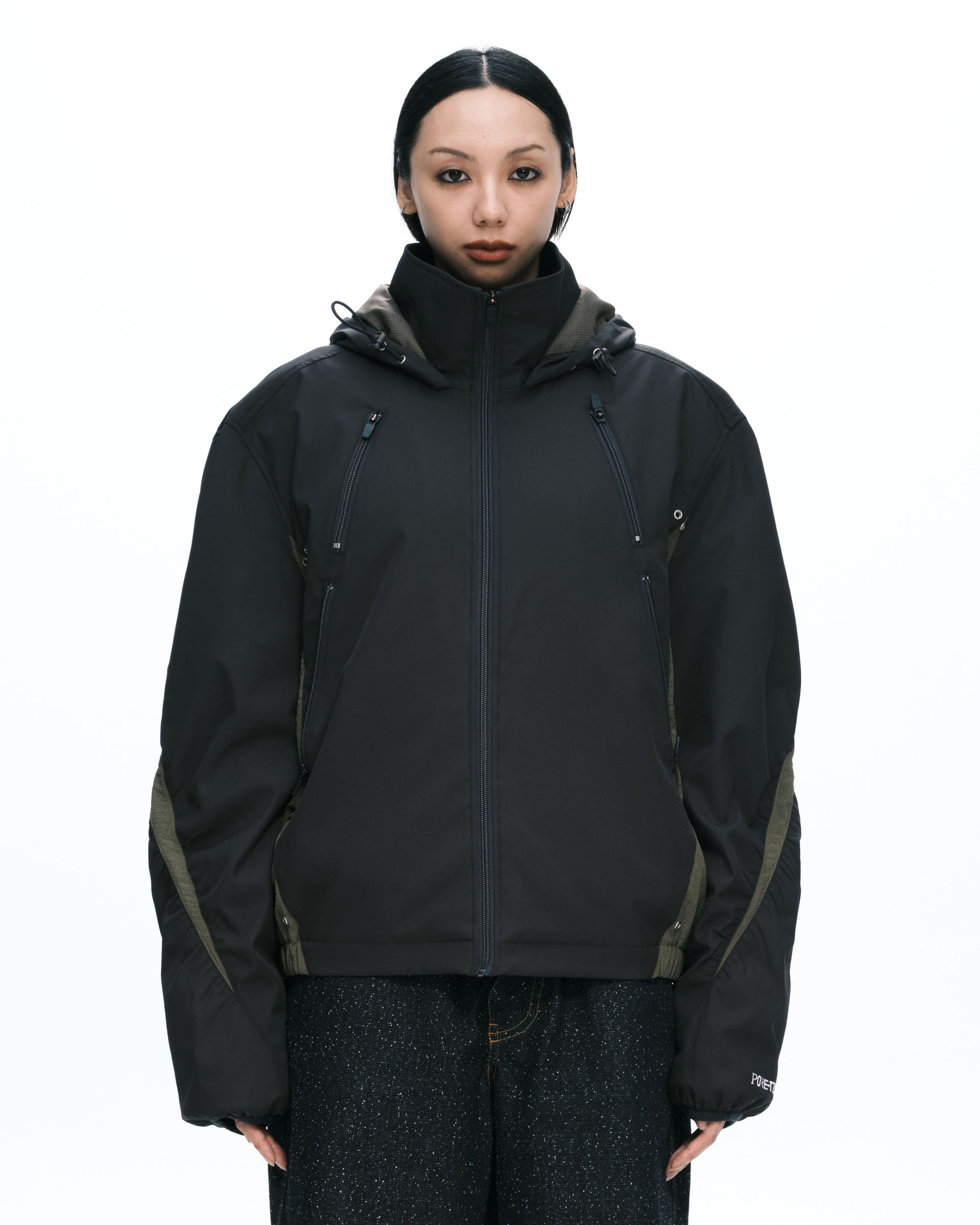 Curvy padded jacket