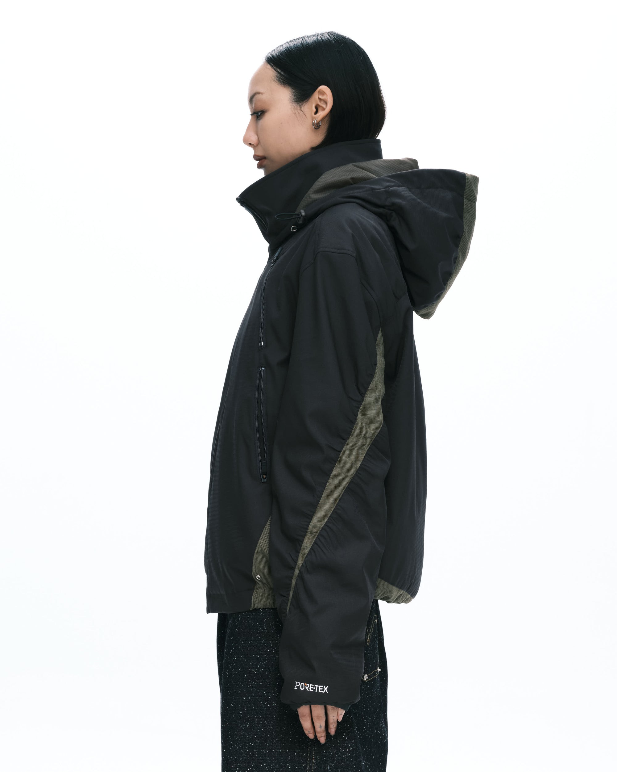 Curvy padded jacket