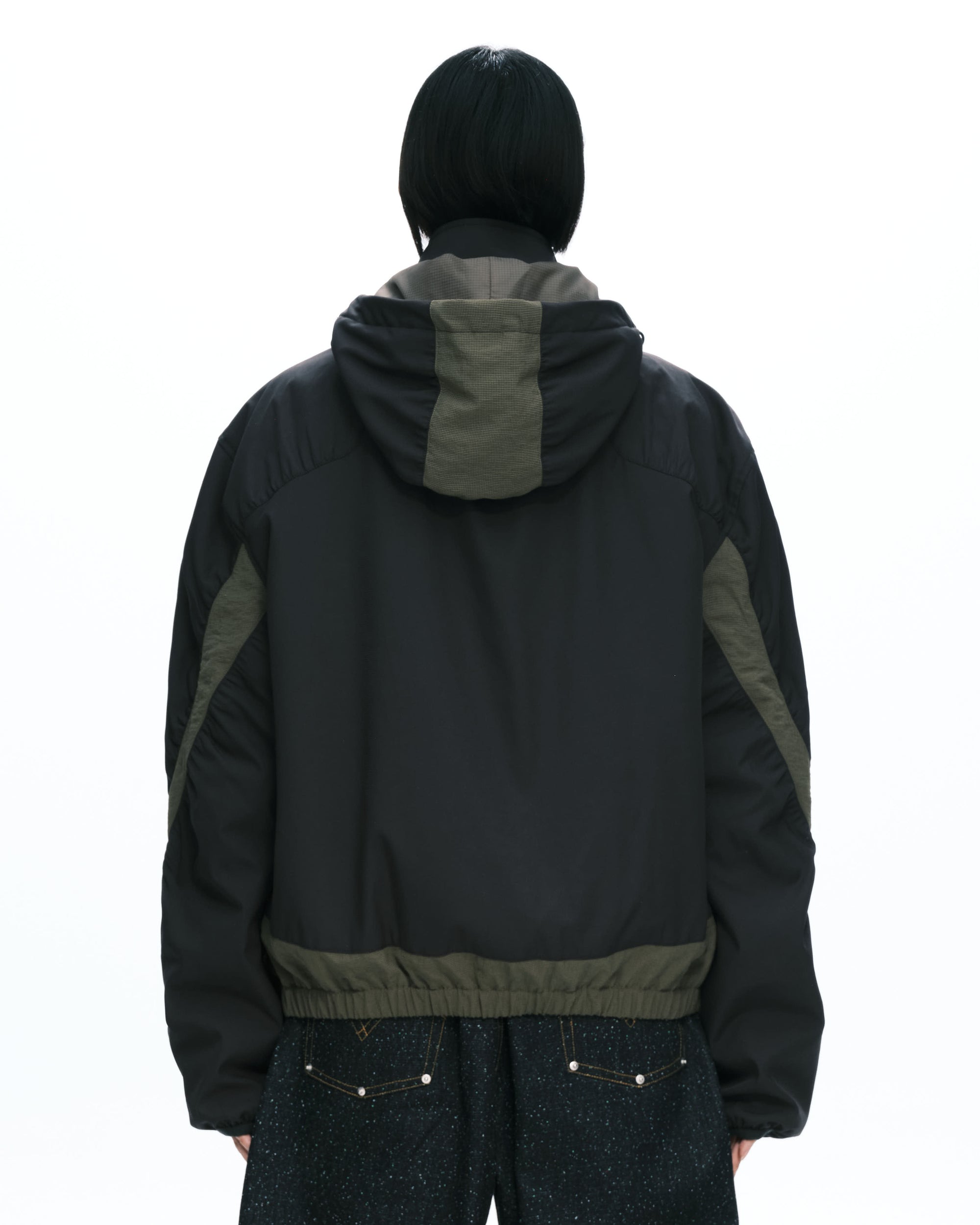Curvy padded jacket