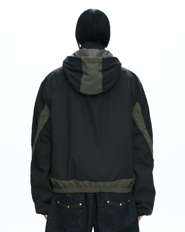 Curvy padded jacket