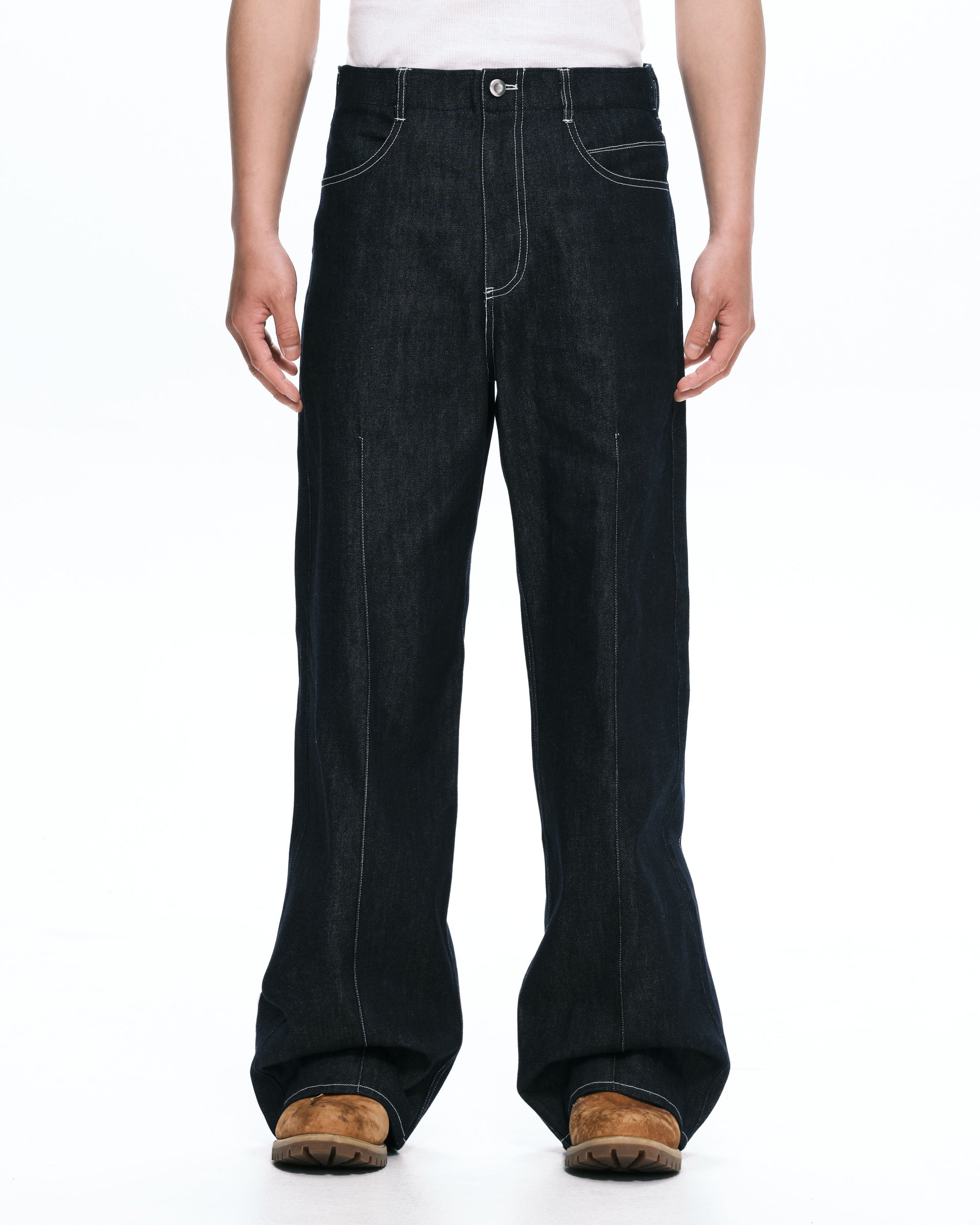 Long tail denim