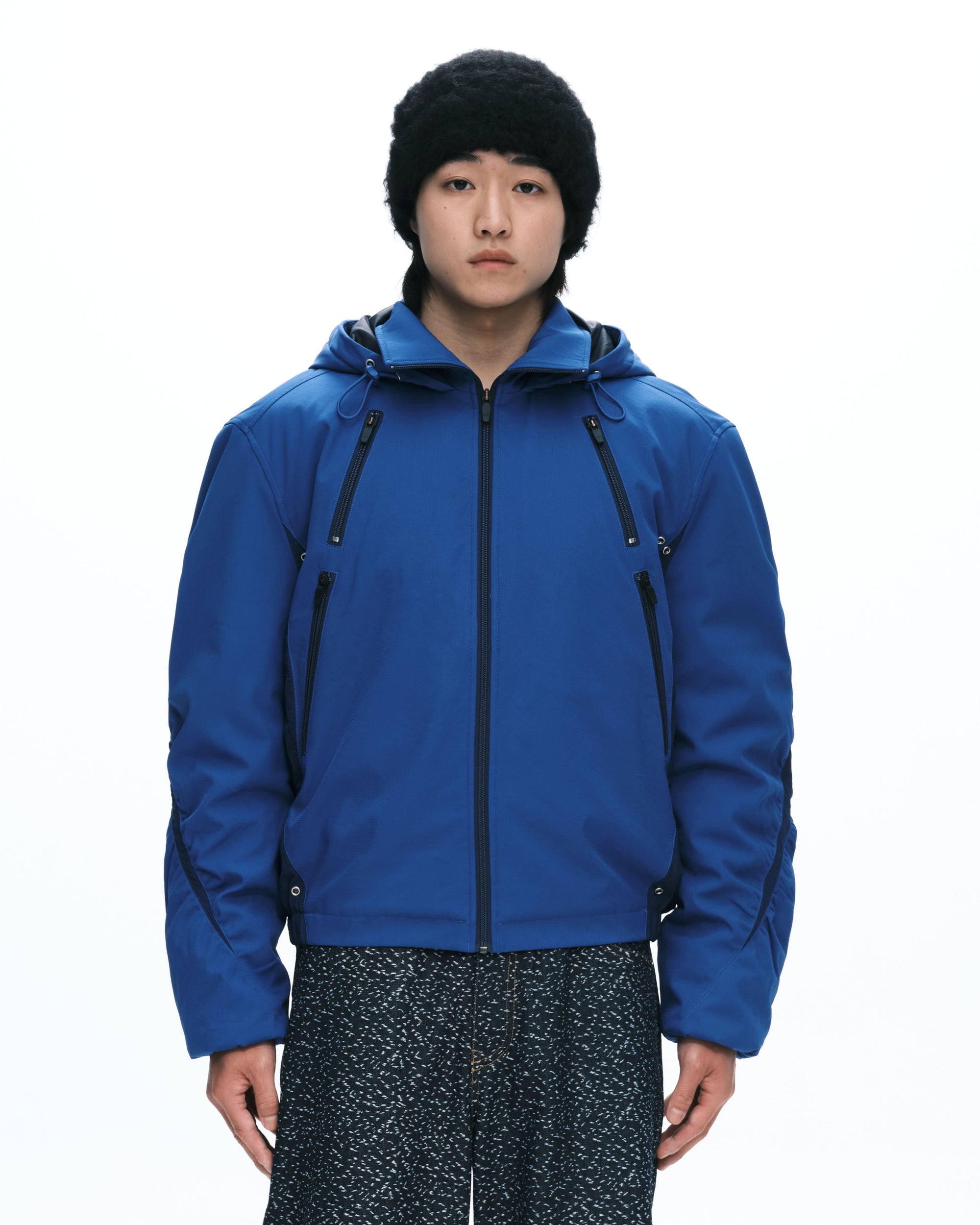 Curvy padded jacket