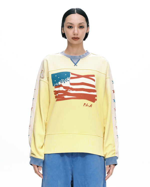 Star crew neck