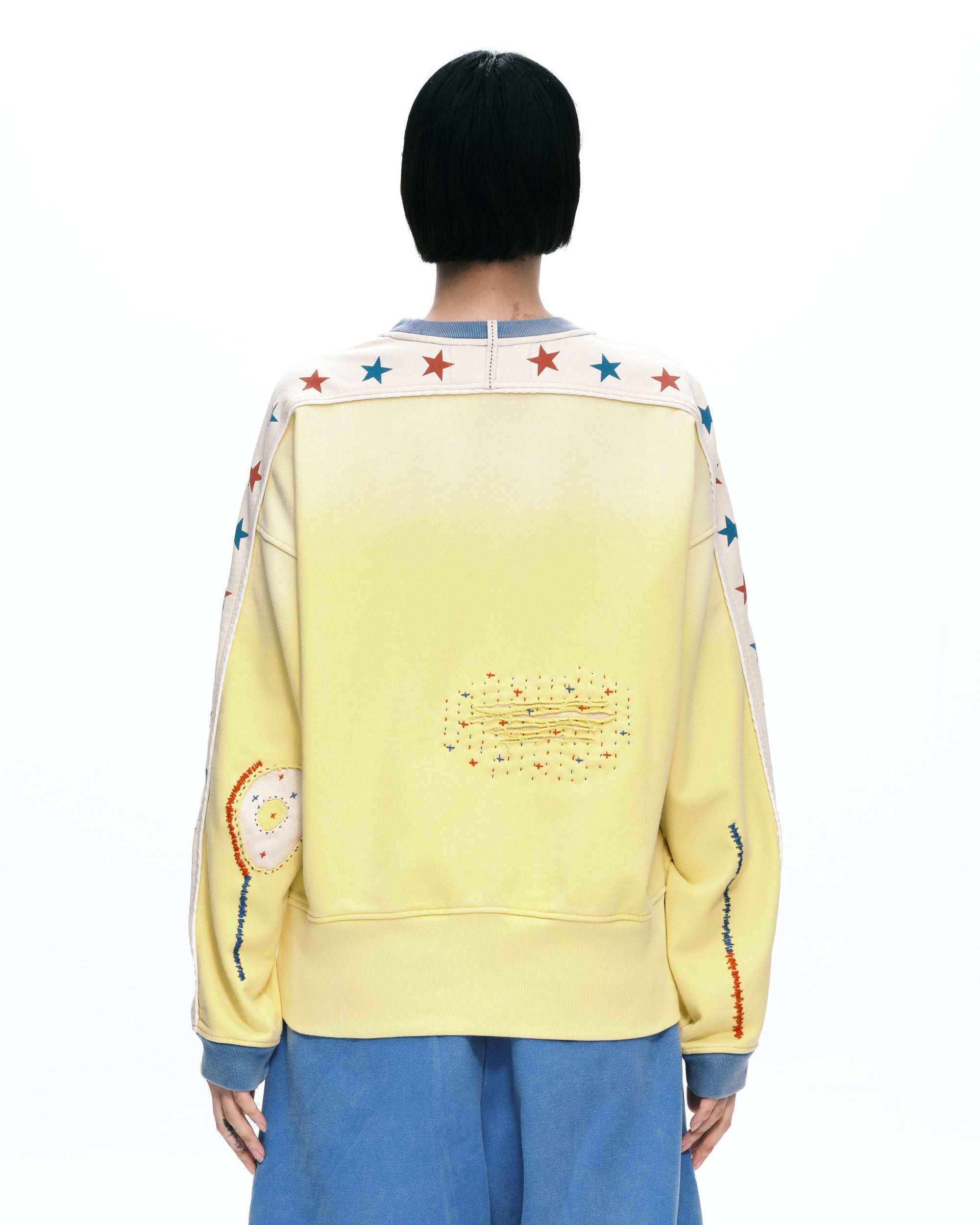 Star crew neck