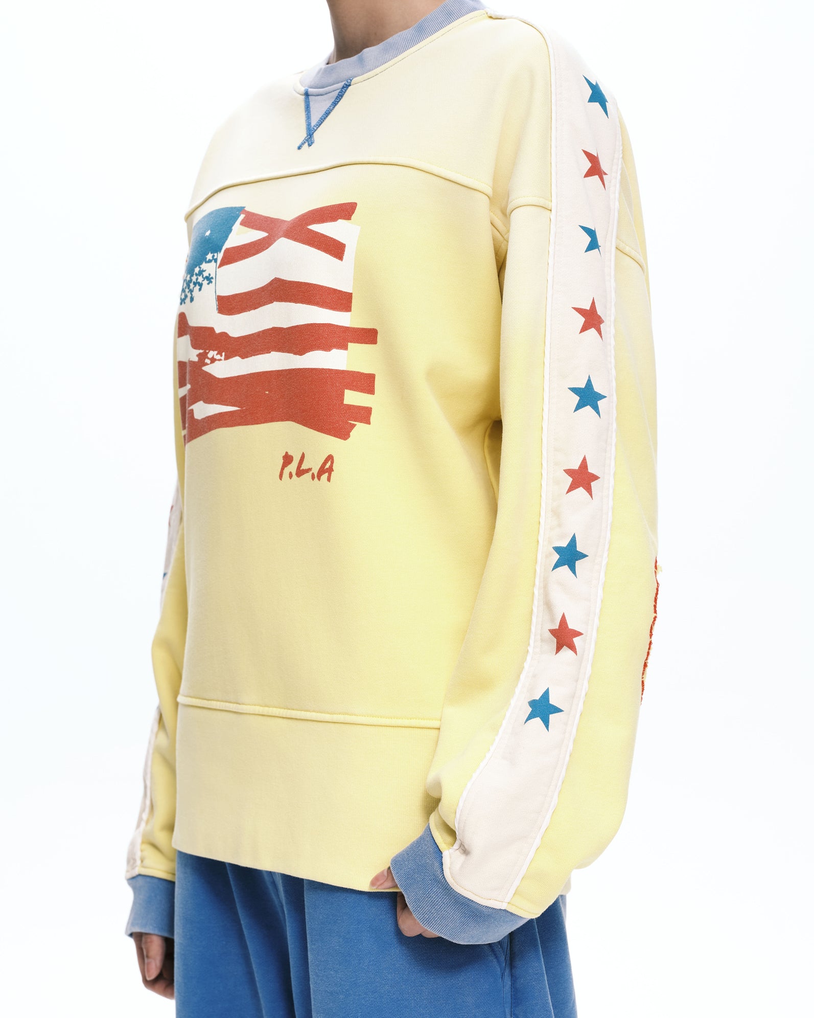 Star crew neck