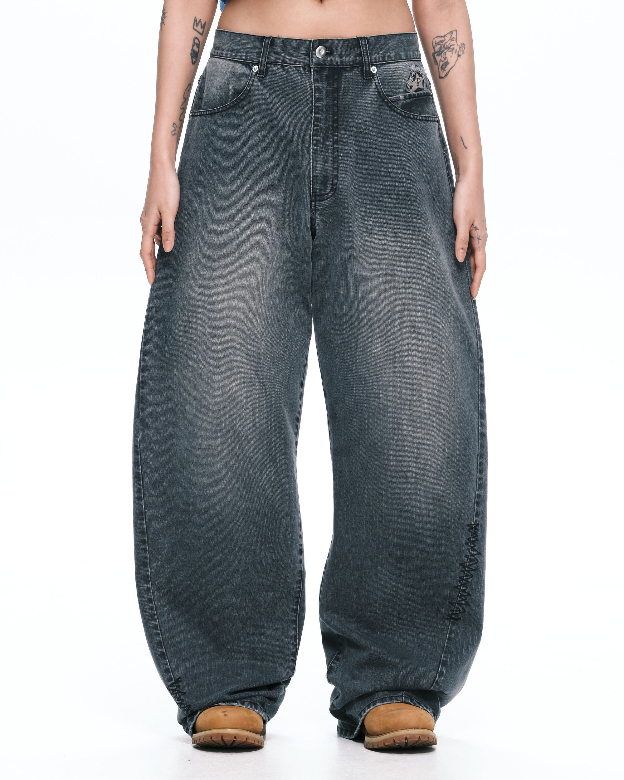 Curvy work pants