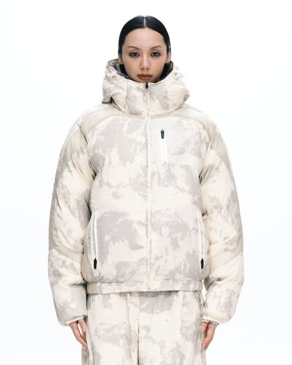 Snowy puffer jacket
