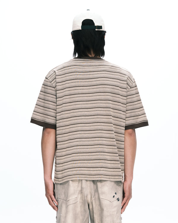 Stripe logo tee